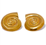 Gold Shell Conch Set