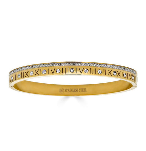 Crystal Roman Bangle