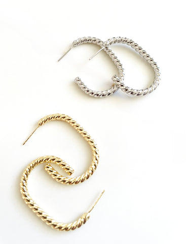 Thin Twisted Hoops